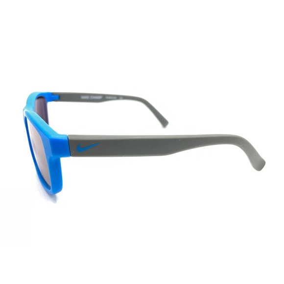 Nike Champ EV 0815 405 Blue Gray Square Sunglasses Frames Kids Youth Designer - Picture 7 of 12